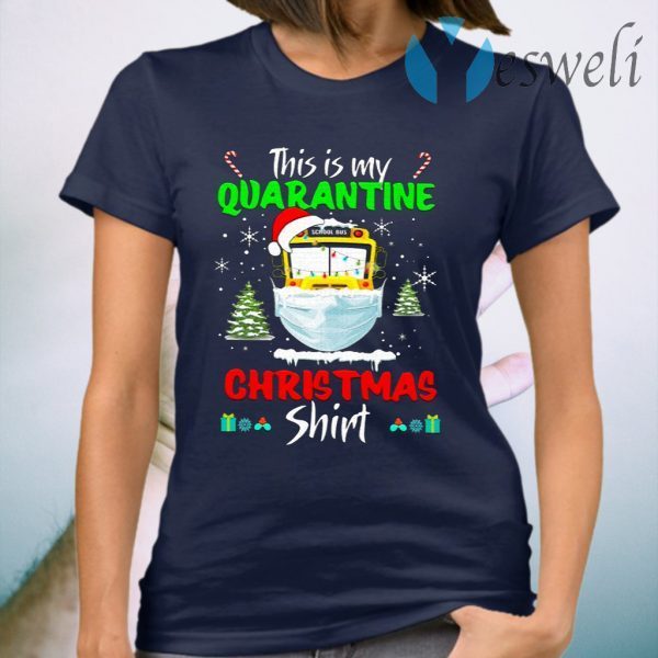 Santa This Is My Quarantine Christmas T-Shirt