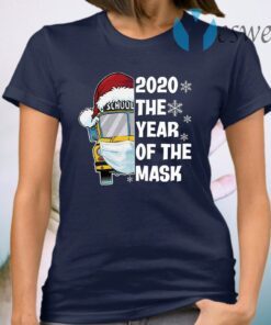 School bus 2020 the year of the mask Christmas T-Shirt