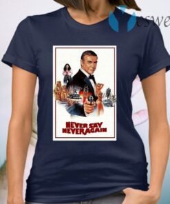 Sean Connery James Bond 007 Never Say Never Again T-Shirt