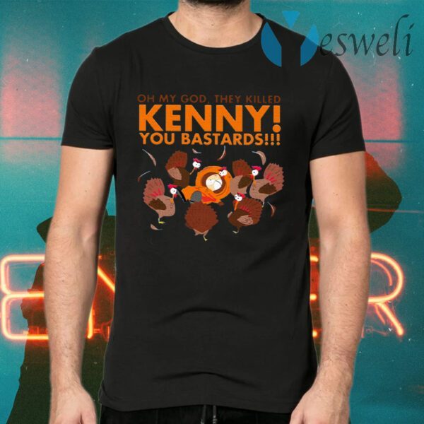 South Park Omg They Killed Kenny You Bastards T-Shirts