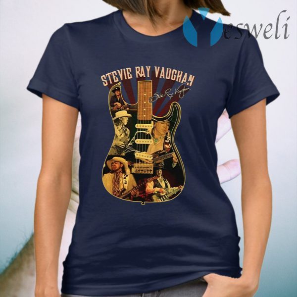 Stevie Ray Vaughan guitar T-Shirt