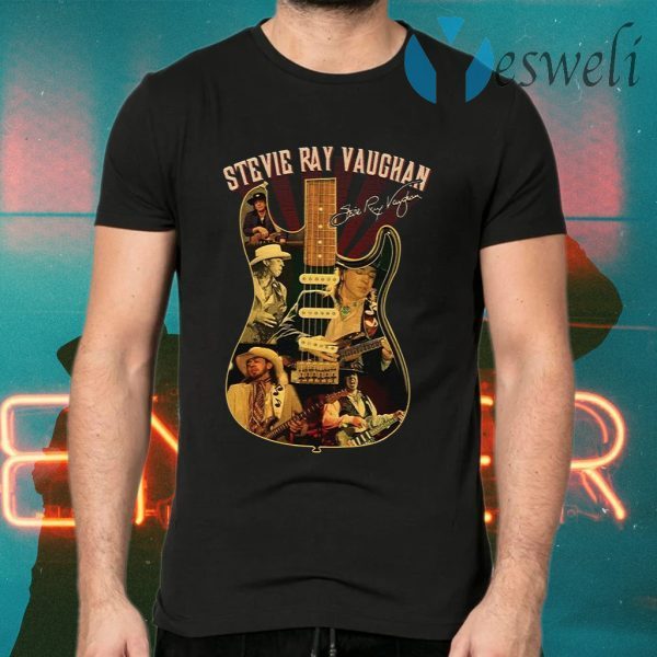 Stevie Ray Vaughan guitar T-Shirts