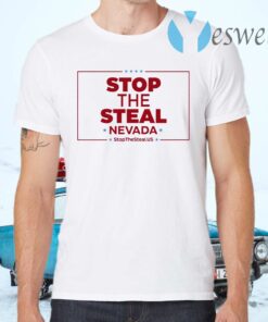 Stop The Steal Nevada T-Shirts