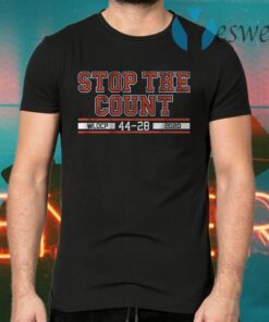 Stop the count 44-28 T-Shirts