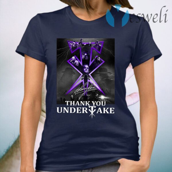 Thank You Undertaker Signature T-Shirt