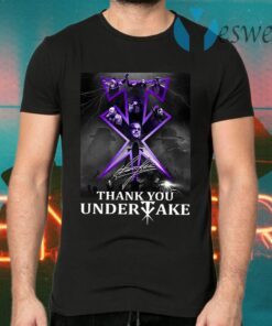 Thank You Undertaker Signature T-Shirts