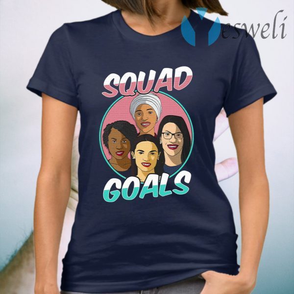 The Congresswomen Squad Rashida Alexandria Ocasio Cortez Lhan Omar Ayanna Feminism T-Shirt