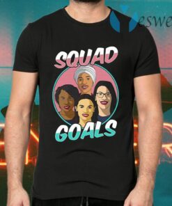 The Congresswomen Squad Rashida Alexandria Ocasio Cortez Lhan Omar Ayanna Feminism T-Shirts