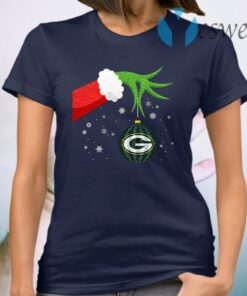 The Grinch Christmas Ornament Green Bay Packers T-Shirt