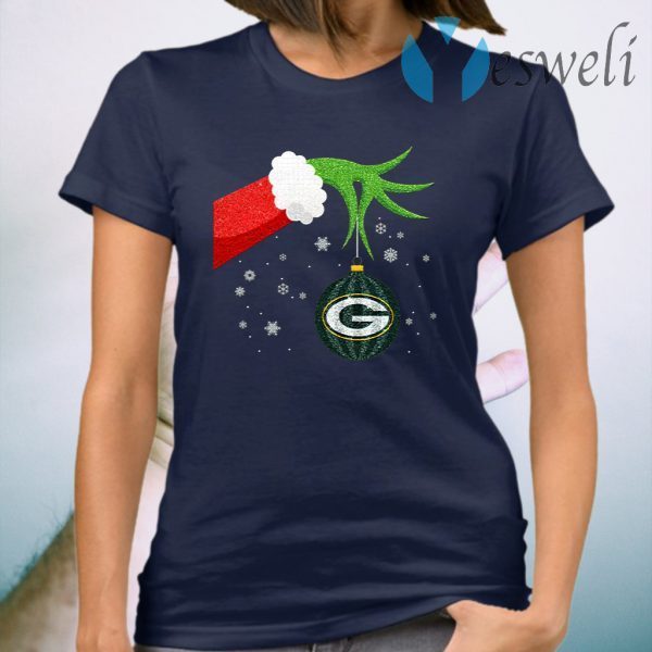 The Grinch Christmas Ornament Green Bay Packers T-Shirt