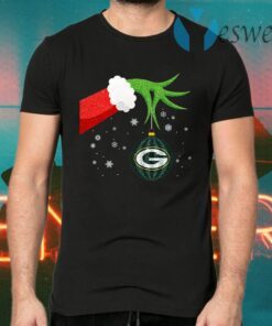 The Grinch Christmas Ornament Green Bay Packers T-Shirts