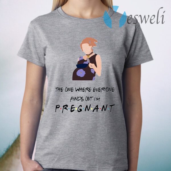 The One Where Everyone Finds Out I’m Pregnant Friends T-Shirt