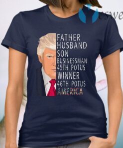 Trump Wins 2020 Election America 46th Potus Winner T-Shirt