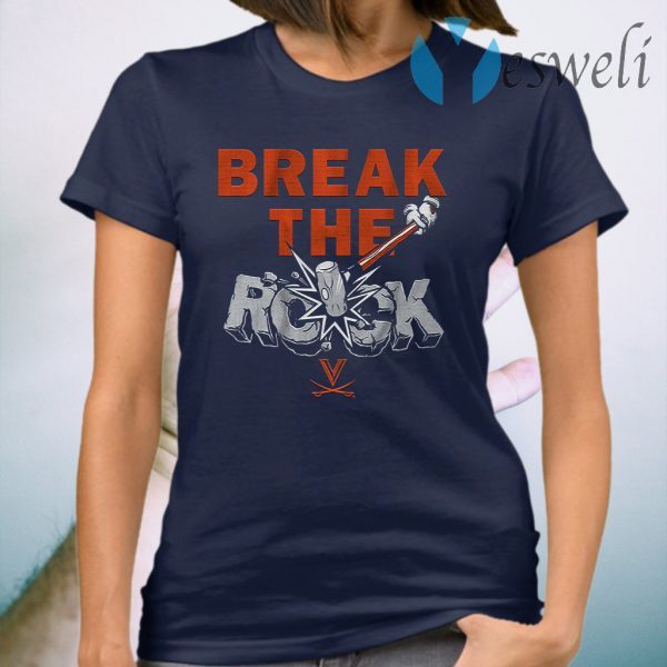 Uva football break the rock T-Shirt