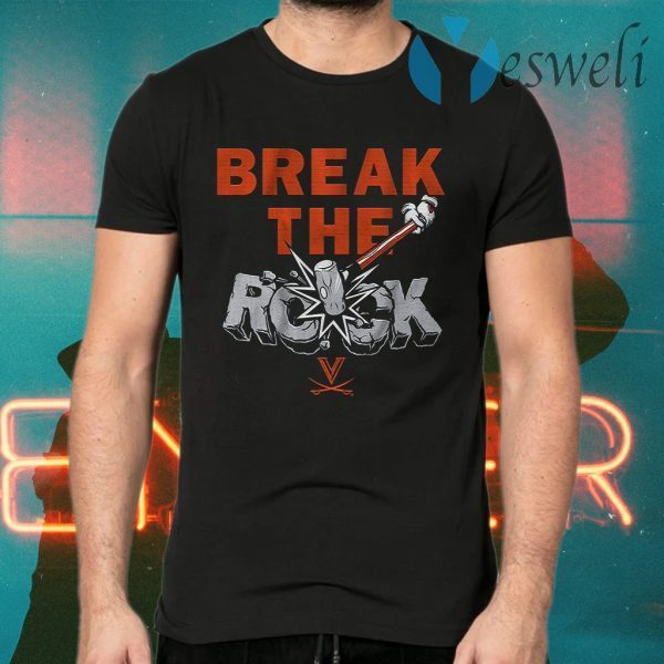 Uva football break the rock T-Shirts