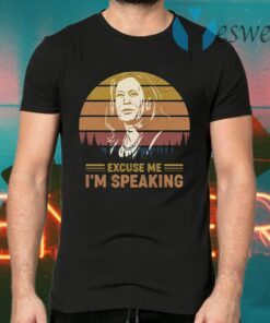 Vintage Kamala Excuse Me I’m Speaking Joe Biden Kamala Harris 2020 Madam Vice President Election T-Shirts