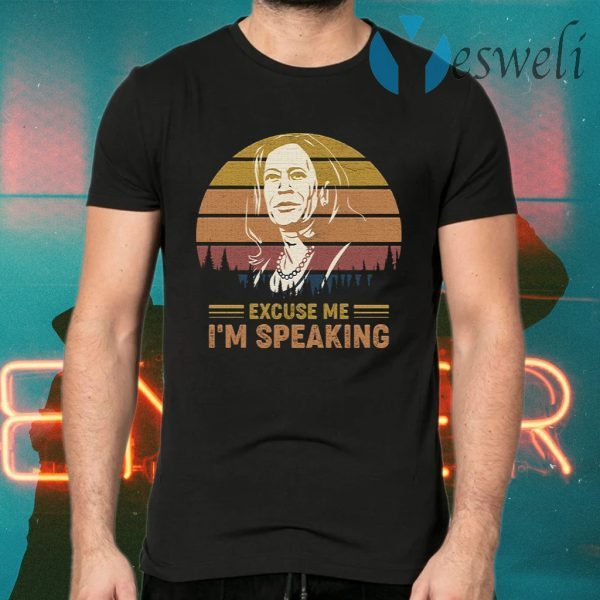 Vintage Kamala Excuse Me I’m Speaking Joe Biden Kamala Harris 2020 Madam Vice President Election T-Shirts