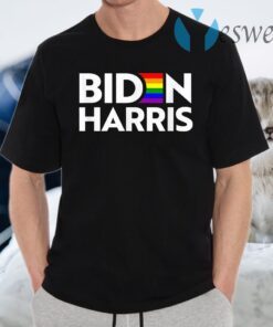 Vote Biden Harris President LGBT LGBTQ Pride Flag Joe Kamala T-Shirts