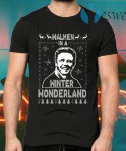 Walken In A Winter Wonderland Christmas T-Shirts