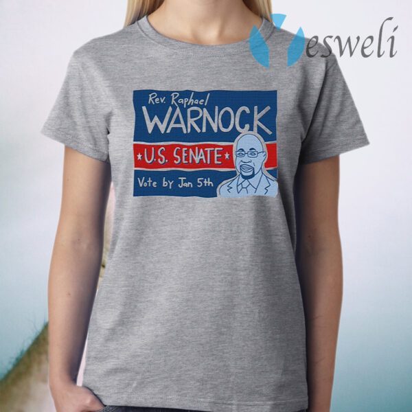 Warnock For Senate Vote By Jan 5th T-Shirt