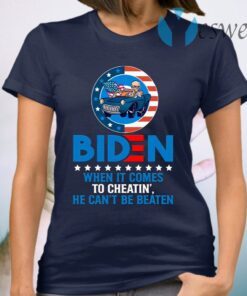 When It Comes to Cheatin’ He Can’t Be Beaten Biden Harris Not My President T-Shirt