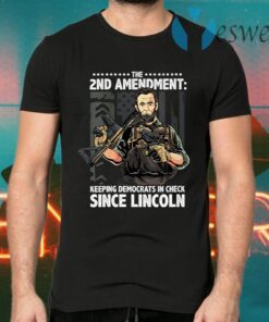 Womens Abraham Lincoln Republican 2nd Amendment Supporter T-Shirts