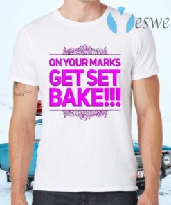 Womens Get Set Bake Great Gift For British Fans Off Baking T-Shirts