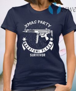 Xmas Party Nakatomi Plaza Survivor Christmas T-Shirt