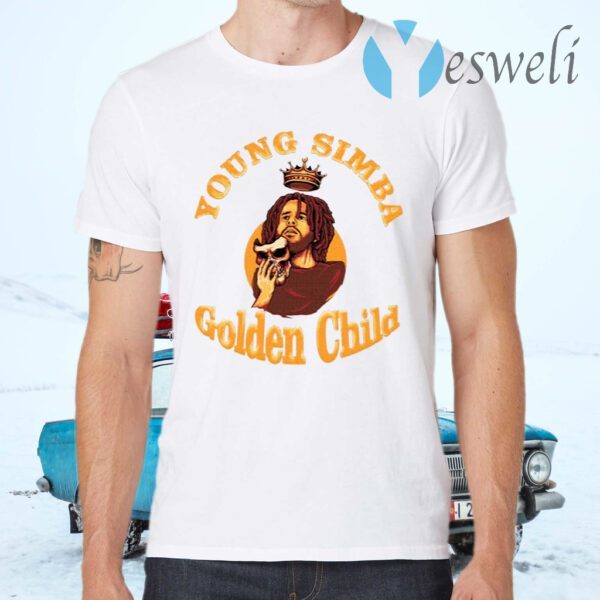 Young Simba Golden Child T-Shirts