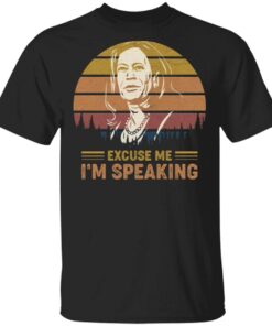 Vintage Kamala Excuse Me I’m Speaking Joe Biden Kamala Harris 2020 Madam Vice President Election T-Shirt