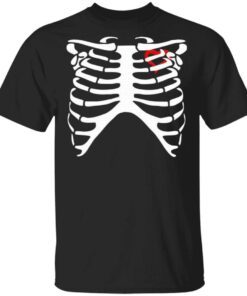 Diy Skeleton Heart T-Shirt