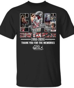 Evh Eddie Van Halen 1955 2020 Thank You For The Memories Signature T-Shirt