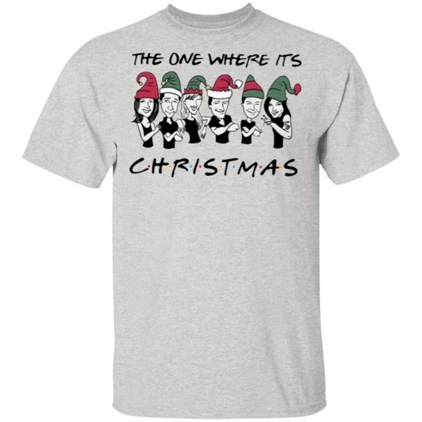 Friends The One Where It’s Christmas T-Shirt