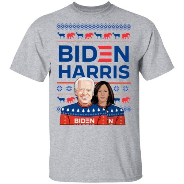 Biden Harris Ugly Christmas T-Shirt