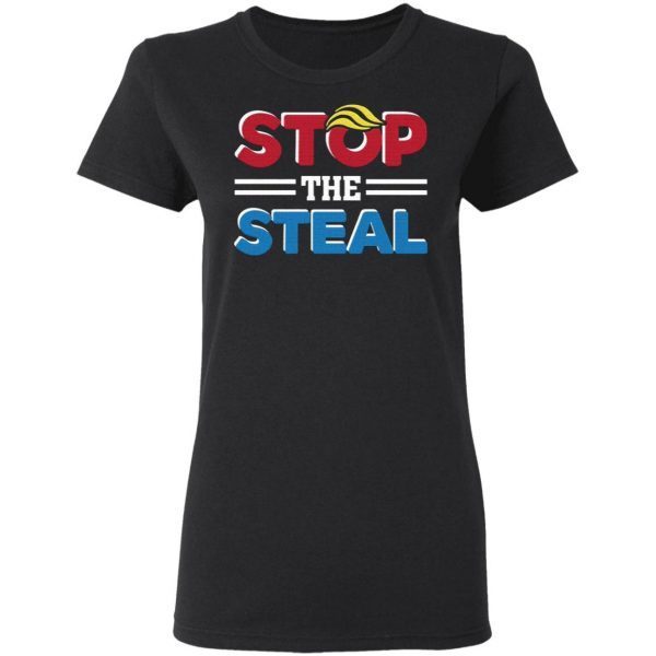 Stop The Steal – Fraud Results Voter 2020 Election Pro Trump Anti Biden T-Shirt
