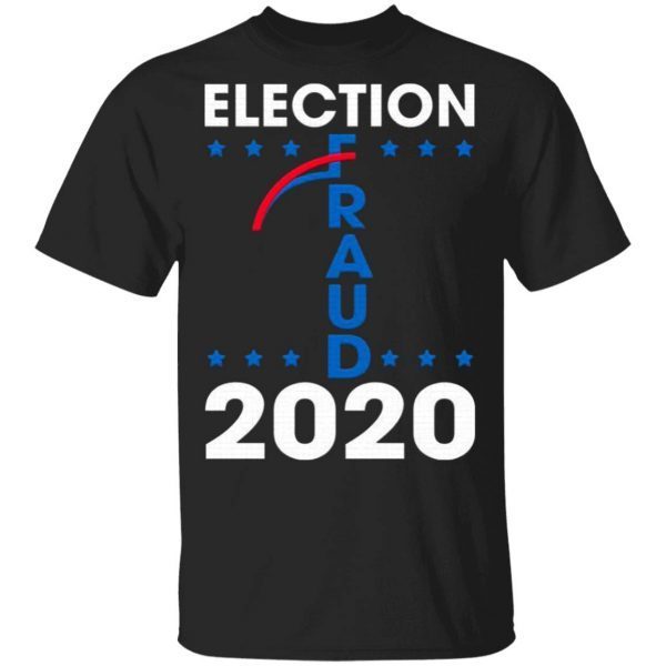 Election Fraud 2020 Trump Biden Ballot 2020 Election Voter Fraud Results Rigger T-Shirt