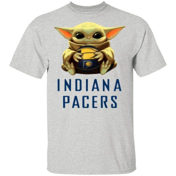 NBA Basketball Indiana Pacers Star Wars Baby Yoda T-Shirt