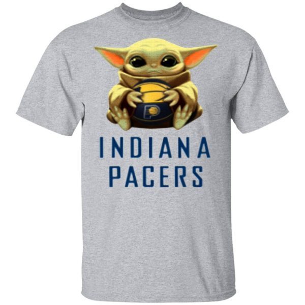 NBA Basketball Indiana Pacers Star Wars Baby Yoda T-Shirt