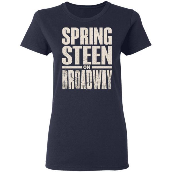 Bruce Springsteen Men’s Bruce On Broadway Slim Fit T-Shirt