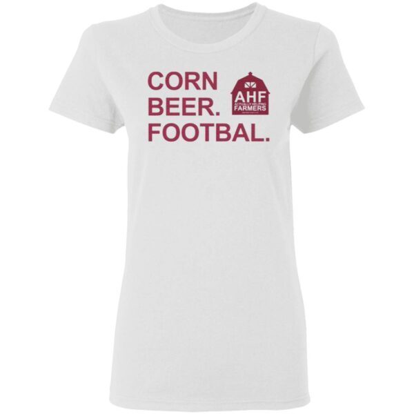 Corn Beer Football T-Shirt