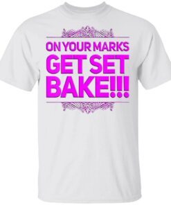 Womens Get Set Bake Great Gift For British Fans Off Baking T-Shirt