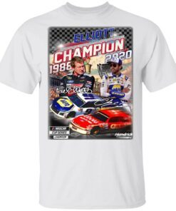 Elliott Nascar Cup Series Champions 1988 2020 Signatures T-Shirt