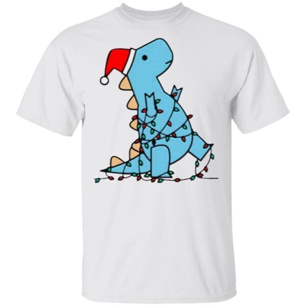 Dinosaur Christmas T-Rex T-Shirt