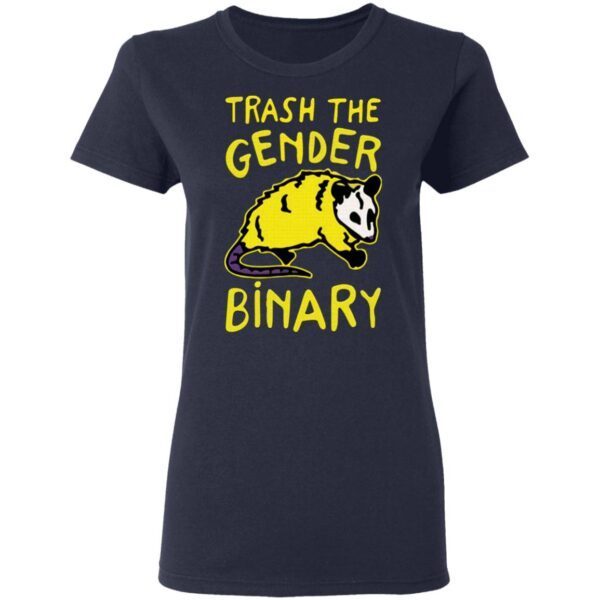 Raccoon Trash The Gender Binary T-Shirt