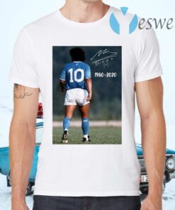 10 Diego Maradona 1960 2020 Signature T-Shirts