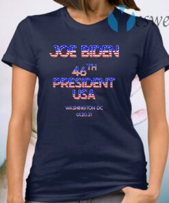 46th President Joe Biden Inauguration Day Commemorative Washington DC 01-20-21 T-Shirt