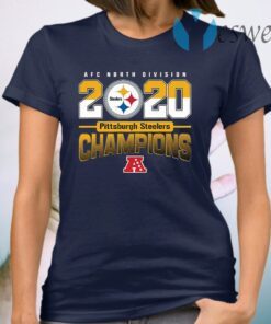 AFC North Division 2020 Champions Pittsburgh Steelers T-Shirt