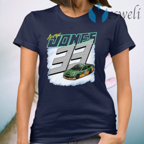 Aaron Jones Packers 33 Car T-Shirt