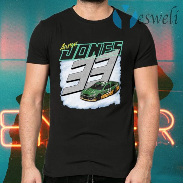 Aaron Jones Packers 33 Car T-Shirts