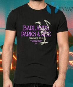 Badlands Parks And Rec Black T-Shirts